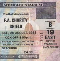 Ticket used with the full permission of match attendee Mr Kevin Killen.