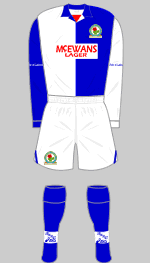 Blackburn Rovers Charity Shield Kit 1994