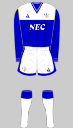 Everton Charity Shield Kit 1985