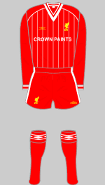 Liverpool Charity Shield Kit 1983