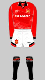 Manchester United Charity Shield Kit 1994