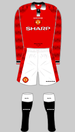 Manchester United Charity Shield Kit 1996