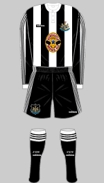 Newcastle United Charity Shield Kit 1996
