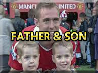 Father and Son Players at Manchester United