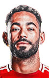 Manchester United player portrait of Cunha, Matheus