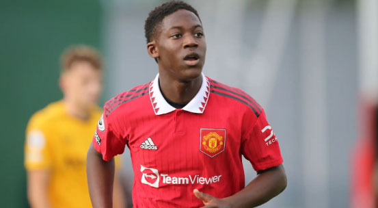  Kobbie Mainoo in Manchester United