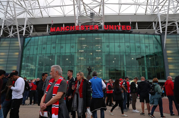 Outside Old Trafford