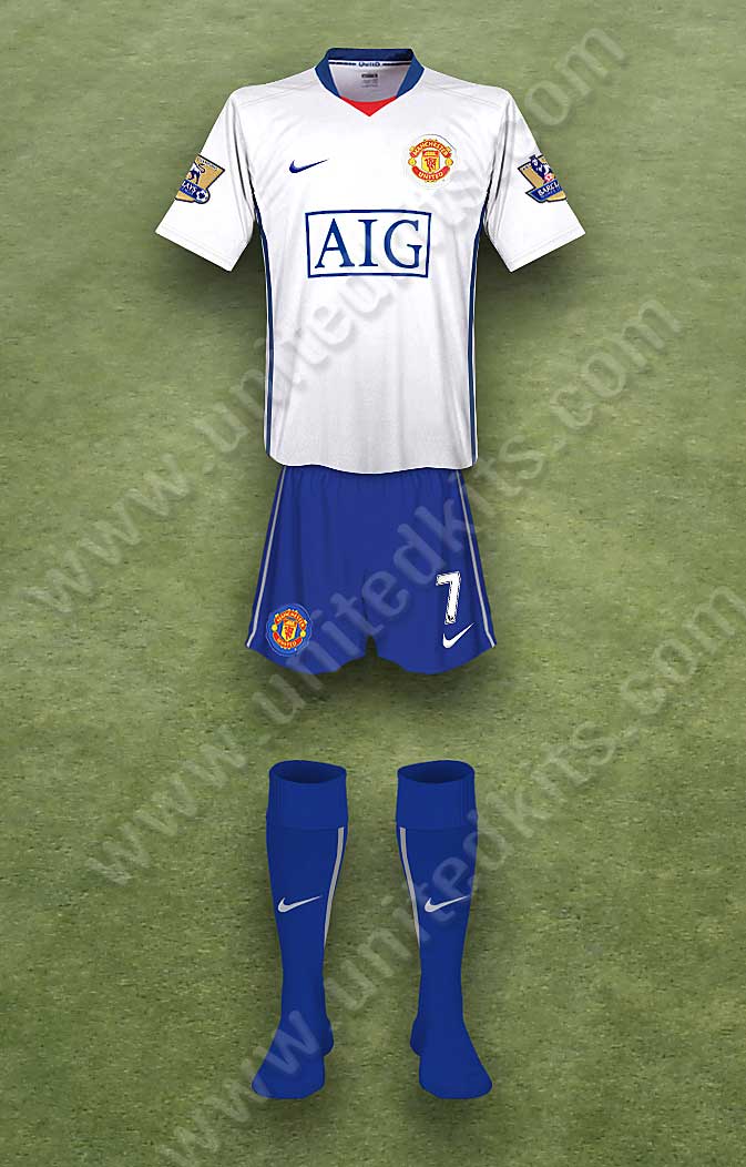 Manchester United shirt worn for game v West Ham United played on Sunday 8th February 2009 at Boleyn Ground stadium during the 2008-2009 season.