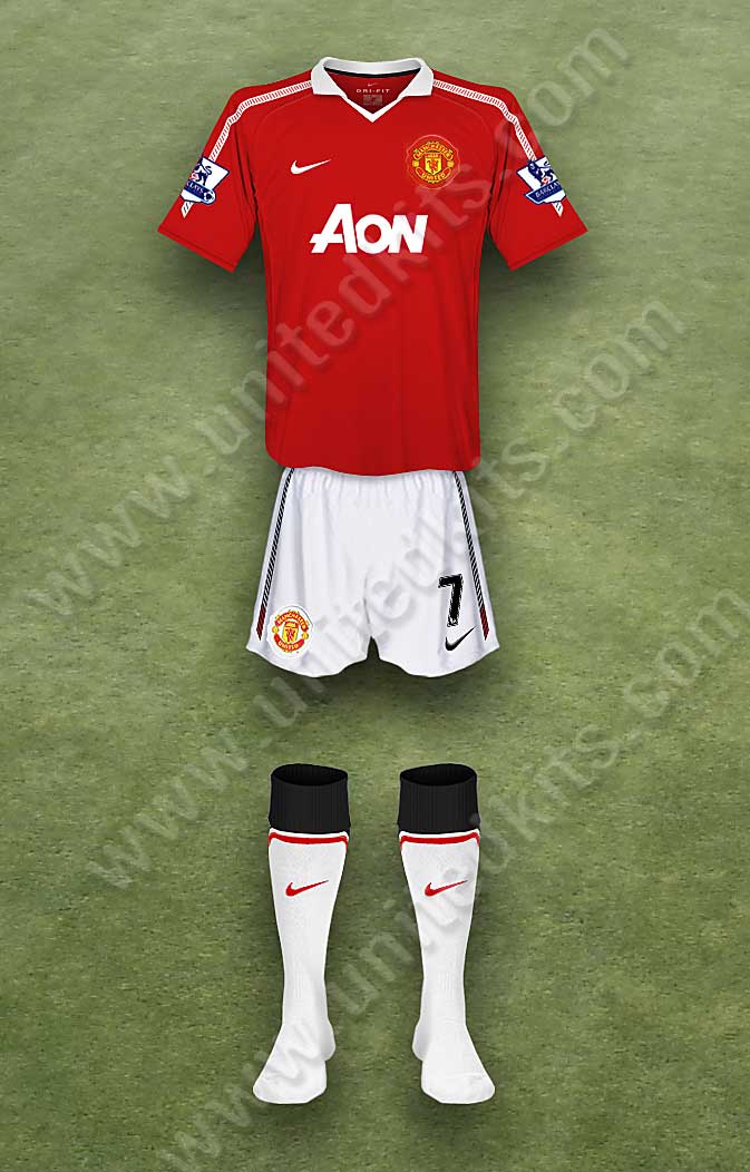 Manchester United shirt worn for game v Newcastle United played on Tuesday 19th April 2011 at St James Park, Newcastle stadium during the 2010-2011 season.