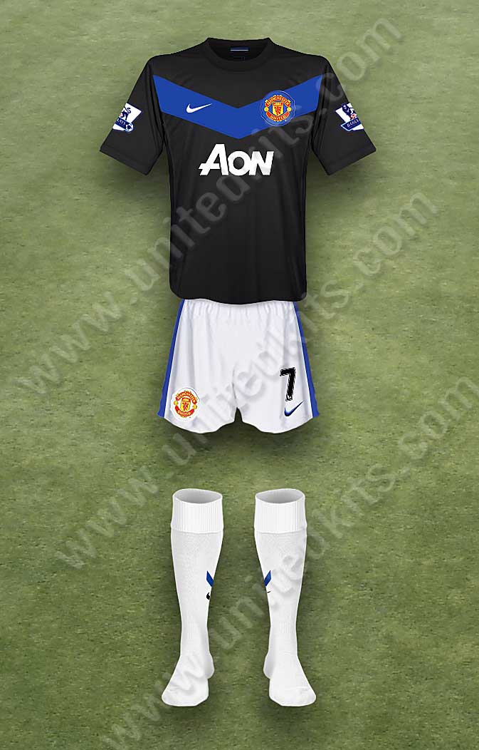 Manchester United shirt worn for game v Sunderland played on Saturday 2nd October 2010 at Stadium of Light, Sunderland stadium during the 2010-2011 season.