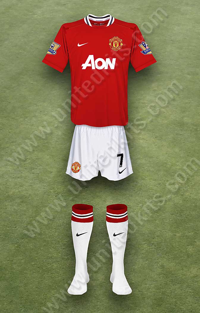 Manchester United shirt worn for game v Newcastle United played on Wednesday 4th January 2012 at St James Park, Newcastle stadium during the 2011-2012 season.