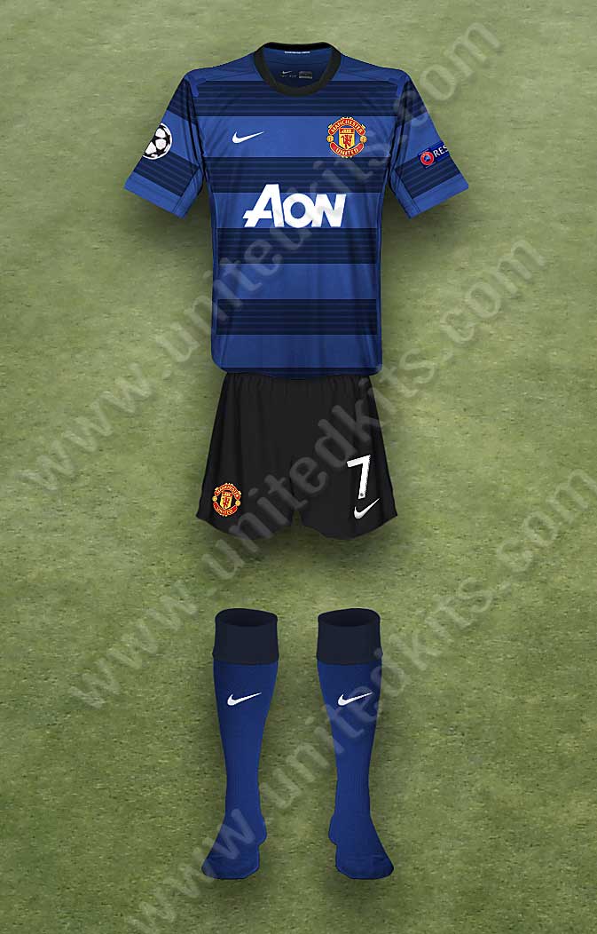 Manchester United shirt worn for game v SC Braga played on Wednesday 7th November 2012 at Estadio Municipal de Braga stadium during the 2012-2013 season.