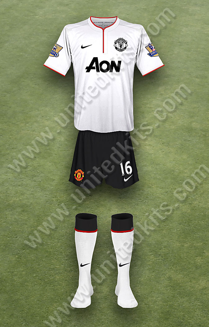 Manchester United shirt worn for game v Aston Villa played on Sunday 15th December 2013 at Villa Park stadium during the 2013-2014 season.