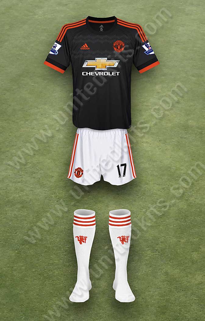 Manchester United shirt worn for game v Sunderland played on Saturday 13th February 2016 at Stadium of Light, Sunderland stadium during the 2015-2016 season.