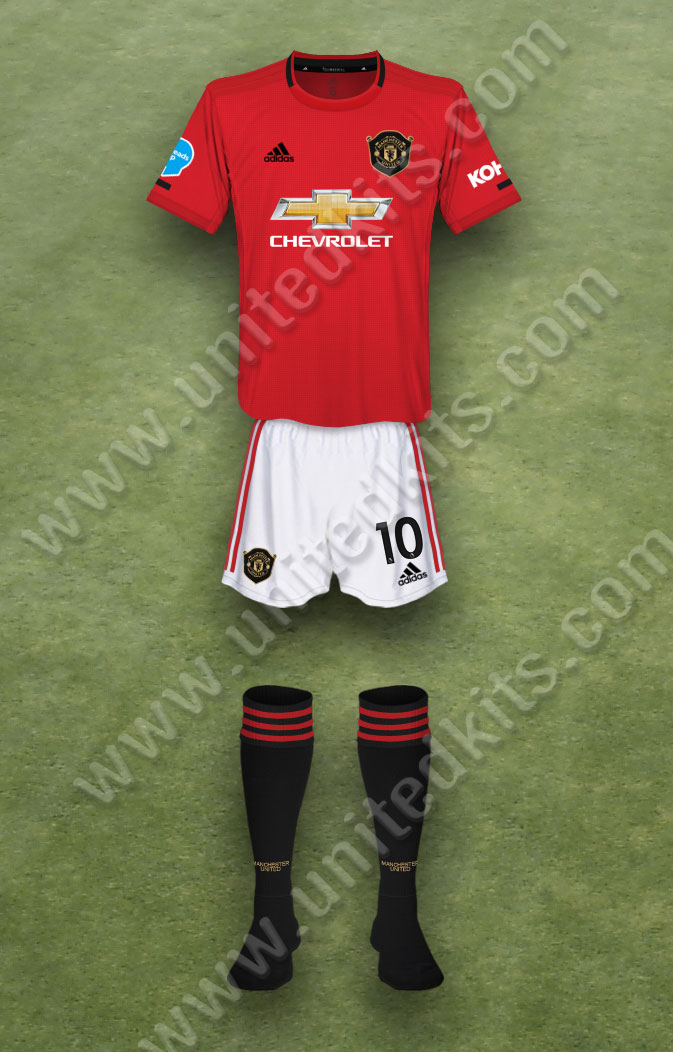 Manchester United shirt worn for game v Chelsea played on Monday 17th February 2020 at Stamford Bridge stadium during the 2019-2020 season.