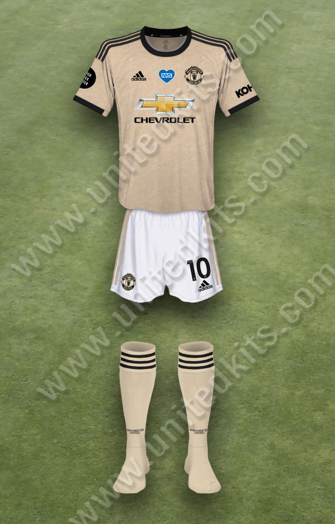 Manchester United shirt worn for game v Crystal Palace played on Thursday 16th July 2020 at Selhurst Park stadium during the 2019-2020 season.