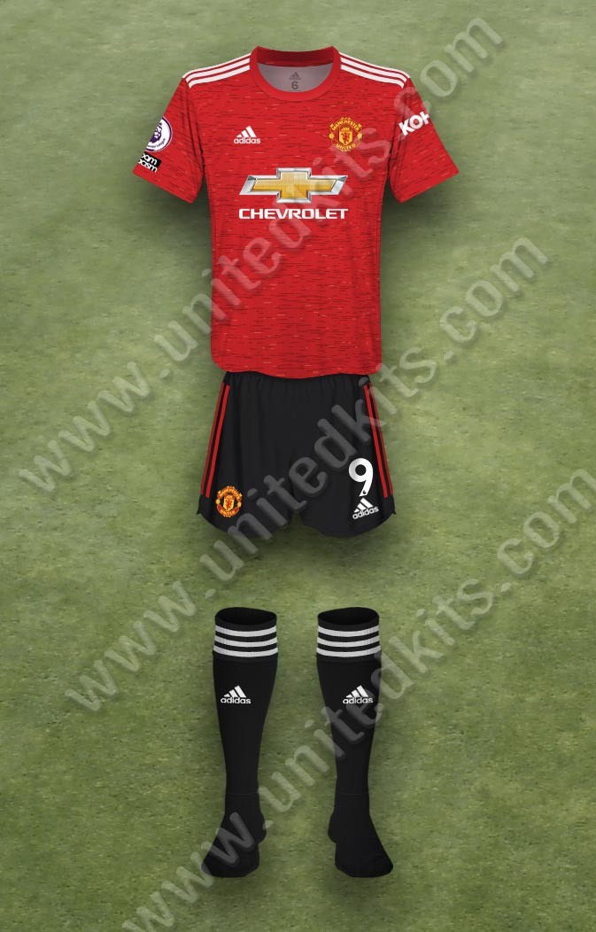 Manchester United shirt worn for game v Leeds United played on Sunday 25th April 2021 at Elland Road stadium during the 2020-2021 season.