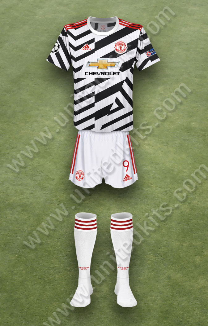 Manchester United shirt worn for game v Paris Saint Germain played on Tuesday 20th October 2020 at Le Parc des Princes stadium during the 2020-2021 season.