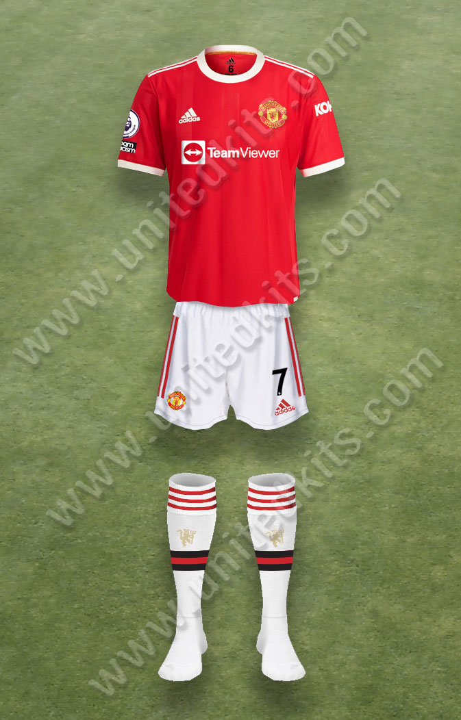 Manchester United shirt worn for game v Newcastle United played on Monday 27th December 2021 at St James Park, Newcastle stadium during the 2021-2022 season.