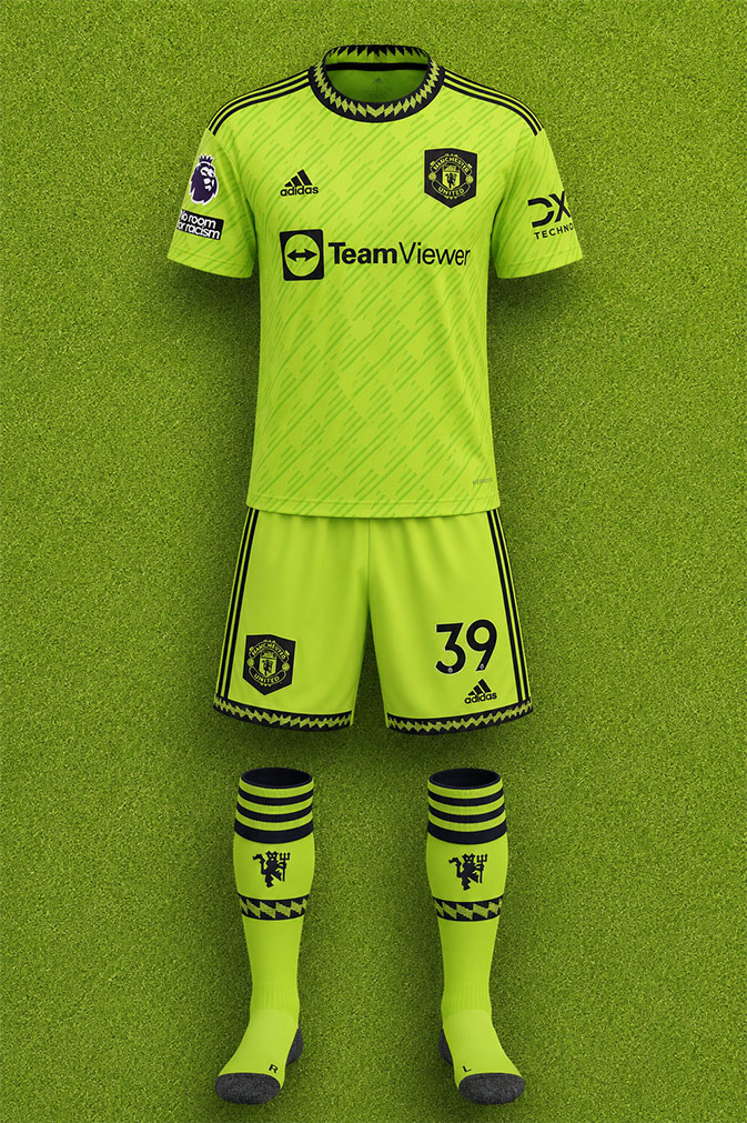 Manchester United shirt worn for game v Bournemouth played on Saturday 20th May 2023 at Vitality Stadium stadium during the 2022-2023 season.