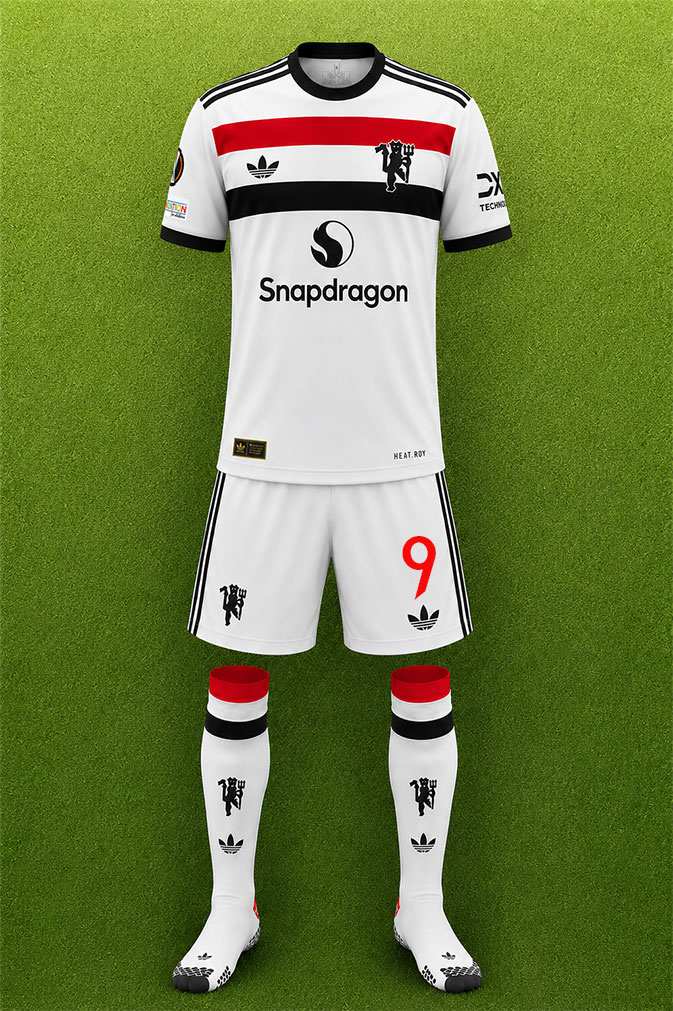 Manchester United shirt worn for game v Viktoria Plzen played on Thursday 12th December 2024 at Doosan Arena stadium during the 2024-2025 season.