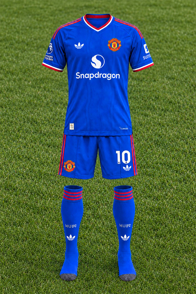 Manchester United shirt worn for game v Fulham played on Sunday 20th September 2026 at Craven Cottage stadium during the 2026-2027 season.