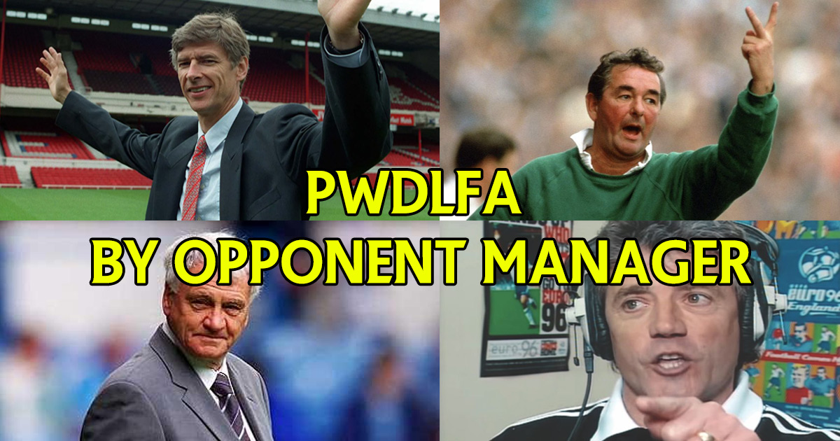 NEWTON HEATH & MANCHESTER UNITED PWDLFA RECORDS BY OPPONENT MANAGER