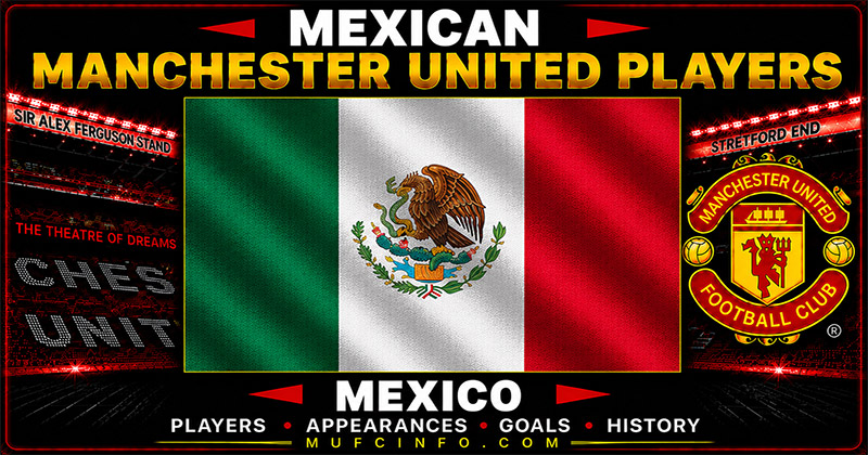 MEXICAN MANCHESTER UNITED PLAYERS