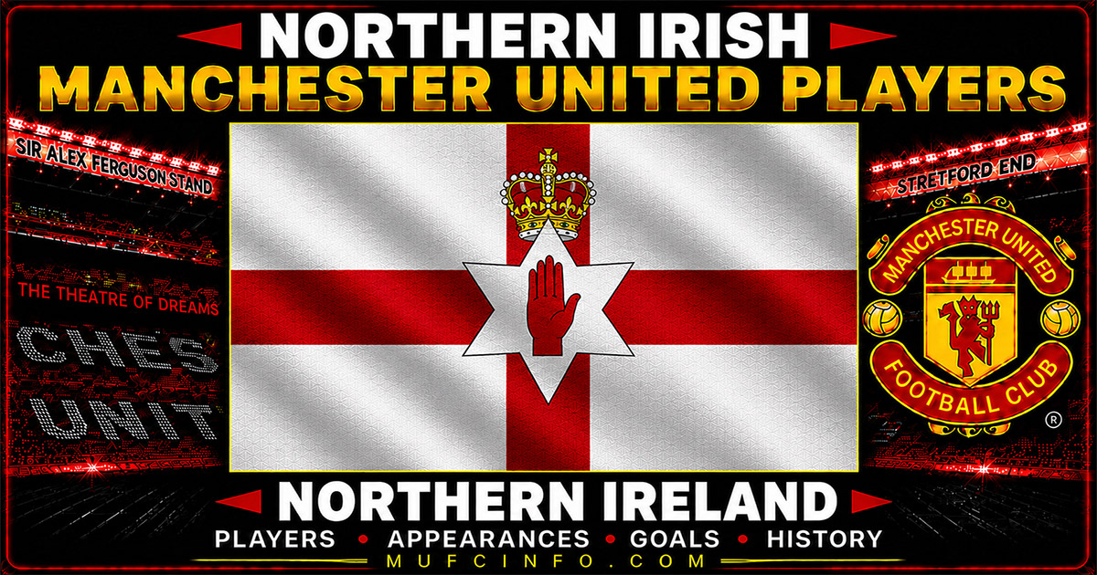 NORTHERN IRISH MANCHESTER UNITED PLAYERS