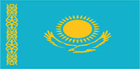 Kazakhstan flag